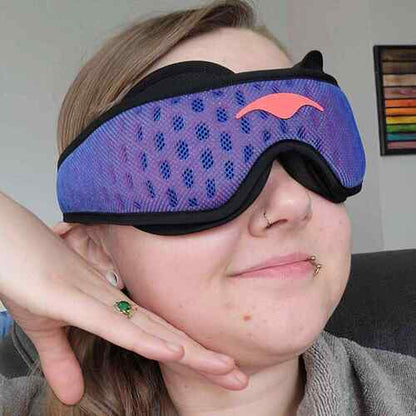 LumaRest Max - Advanced Sleep Mask with Total Light Blockage, Customizable Fit, and No Eye Pressure Comfort | Includes LumaRest Sleep Mask & LumaRest Pro Sleep Mask - Ideal for Side Sleepers, Ensuring Deep and Restorative Sleep Anytime, Day or Night