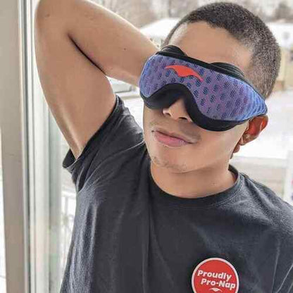 LumaRest Max - Advanced Sleep Mask with Total Light Blockage, Customizable Fit, and No Eye Pressure Comfort | Includes LumaRest Sleep Mask & LumaRest Pro Sleep Mask - Ideal for Side Sleepers, Ensuring Deep and Restorative Sleep Anytime, Day or Night