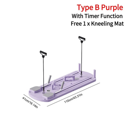 VersaTone Pro – Abdominal Exercise Board Fitness Board with Mat & Counter Push Up Board Multifunctional Full-Body Workout Machine for Men & Women.