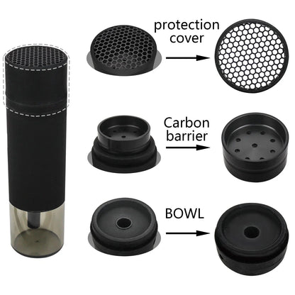 "Shisha Car Cup arabe – Portable and Compact Hookah for Travel, Beach, and Picnic, Modern Hookah Accessories for Car and Outdoor Use''