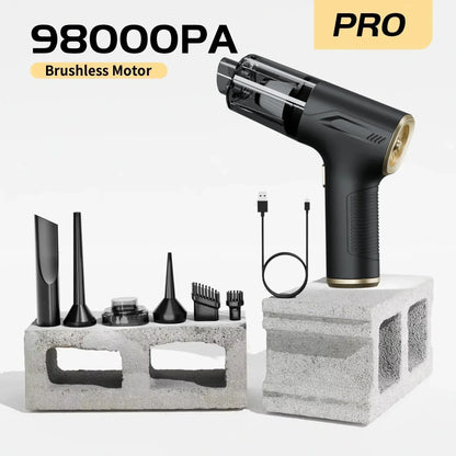 SpeedVac Pro – Power and convenience for a flawless clean in your car, anytime, anywhere!