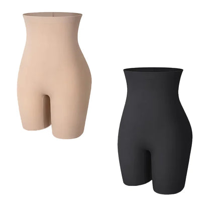 LuxeShape High-Waist Sculpt Shorts - Power Shorts High Waist Body Shaper for Women, Lightweight Cotton Blend, Phenomenal and Ultra-Breathable Shapewear Control Panties