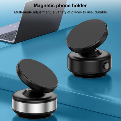 FlexiMount Pro - Magnetic Car Phone Mount with Vacuum Adsorption, 360° Rotating Magnetic Suction Cup for Phones 4.7 to 7 Inches.