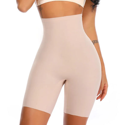 LuxeShape High-Waist Sculpt Shorts - Power Shorts High Waist Body Shaper for Women, Lightweight Cotton Blend, Phenomenal and Ultra-Breathable Shapewear Control Panties
