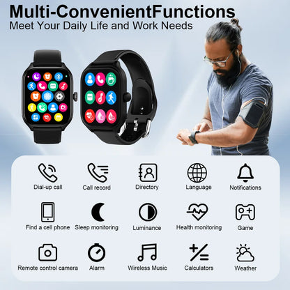 ULTRASYNC  H9: The Ultimate Smartwatch for Health & Connectivity!
