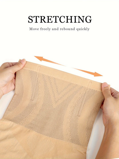 "SilhuetaFit: High-Waisted Seamless Shaping Panties, Comfortable and Perfect for Contouring Your Body with Elegance."