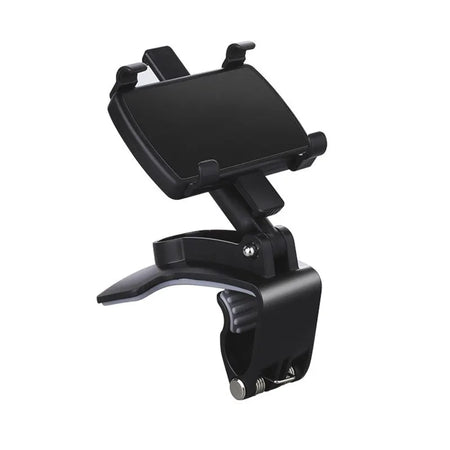 DashGrip Pro: Universal Car Mount with Secure Hold, 360° Rotation & Easy Dashboard Installation – Compatible with Smartphones up to 6.7" for GPS Navigation & Safe Driving.