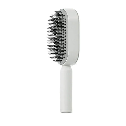 IntelliClean AirFlex Brush – 3D Air Cushion Detangling Hair Brush, Scalp Massage, Anti-Static, and Gentle for Long Hair and All Hair Types