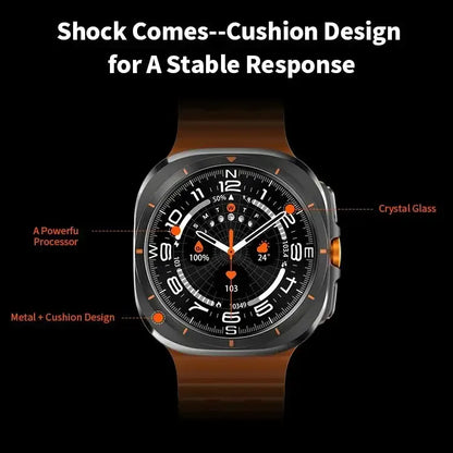 Smartwatch Plus 47mm 2025, IP68 waterproof, Bluetooth, compass, 1.43'' AMOLED screen, and SpO2 monitoring, unisex.