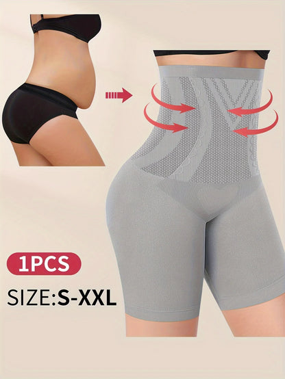 "SilhuetaFit: High-Waisted Seamless Shaping Panties, Comfortable and Perfect for Contouring Your Body with Elegance."