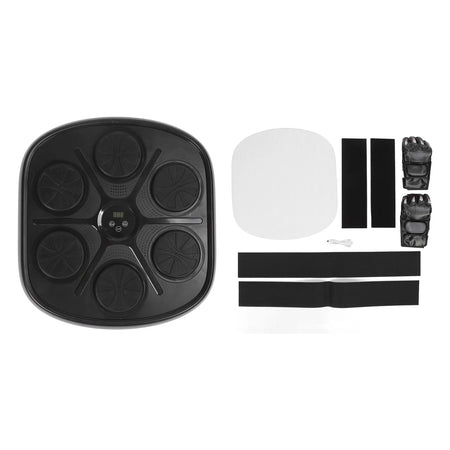 Zipher Interactive Smart Punching Machine – Digital with Music for Home Indoor Use. Have fun with the smart puncher and improve your cardiorespiratory fitness.