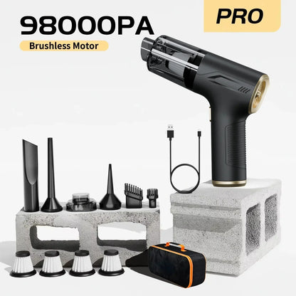 SpeedVac Pro – Power and convenience for a flawless clean in your car, anytime, anywhere!