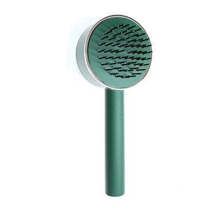 IntelliClean AirFlex Brush – 3D Air Cushion Detangling Hair Brush, Scalp Massage, Anti-Static, and Gentle for Long Hair and All Hair Types