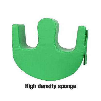 TurnEase Rollover Aid – Mobile Massage Cushion | Soft Green, Smooth Edgeless, Thick Design, Soft Touch, Turning Aid