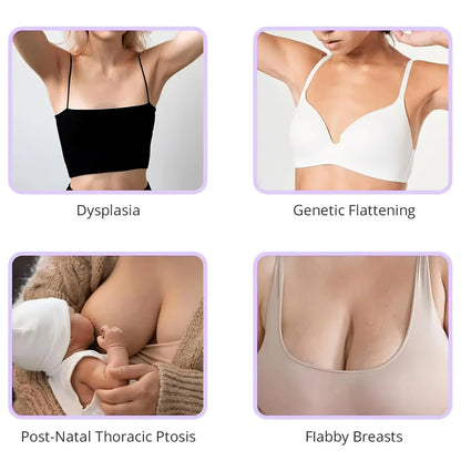 BustGlow Plus - Vibrating Bra Massager, Portable and Effective, for Breast Enhancement and Well-Being.