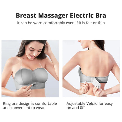 BustGlow Plus - Vibrating Bra Massager, Portable and Effective, for Breast Enhancement and Well-Being.