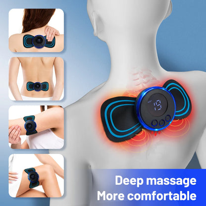 Massaggiatore NexaFlex - Cordless Electric Full Body Massager for Neck, Arms, Legs, and Back with USB Connection.