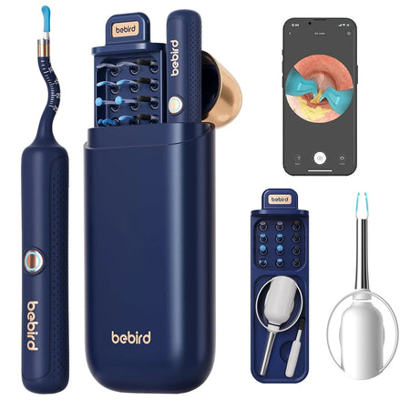 Otoscopem HD Plus EarGuardian Tweezers Clipable Earpick Wireless Cleaning Endoscope with Camera 1080P.