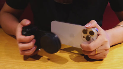 MagFlex Pro 35-Smartphone Camera Shutter Grip Bluetooth Selfie Handle As Camera Photo Stabilizer Vertical Horizontal Shoot.