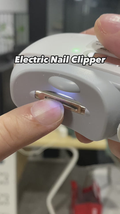 TrimSmart Duo: Electric Anti-Splash Nail Cutter for Babies and Adults, 2-in-1, Manicure and Pedicure, Thick Nail Cutter and Anti-Splash Tool.