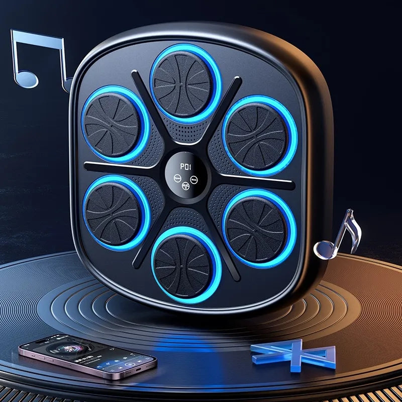 Zipher Interactive Smart Punching Machine – Digital with Music for Home Indoor Use. Have fun with the smart puncher and improve your cardiorespiratory fitness.