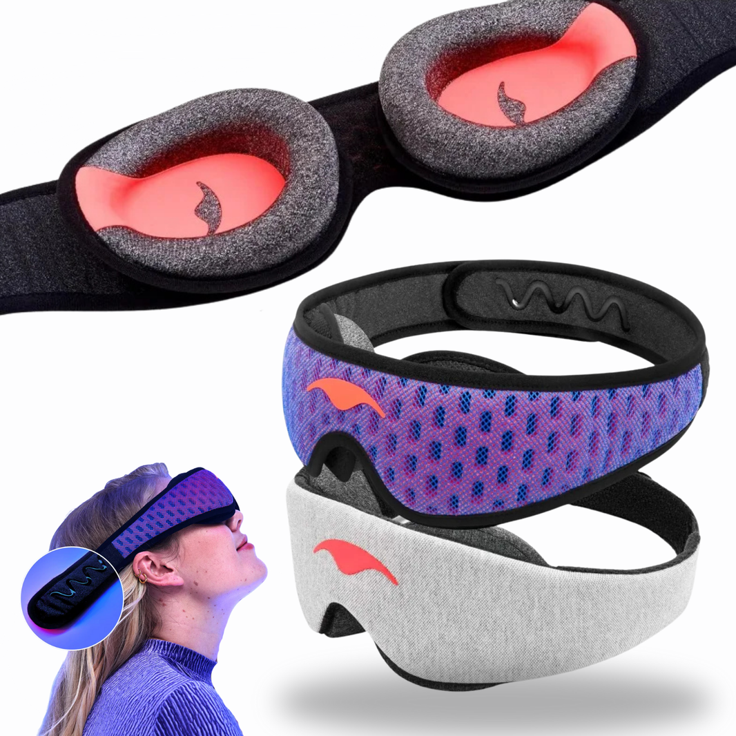LumaRest Max - Advanced Sleep Mask with Total Light Blockage, Customizable Fit, and No Eye Pressure Comfort | Includes LumaRest Sleep Mask & LumaRest Pro Sleep Mask - Ideal for Side Sleepers, Ensuring Deep and Restorative Sleep Anytime, Day or Night